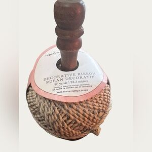 Cupcakes & Cashmere Natural Twine with Wooden Handle